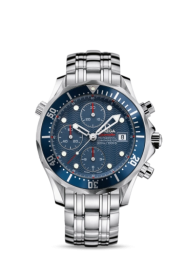 Omega Seamaster Diver 300M 41.5-2227.80.00 (Stainless Steel Bracelet, Wave-embossed Blue Dot Index Dial, Rotating Blue Ceramic Bezel) (Omega 2227.80.00)