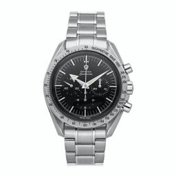 Omega Speedmaster Moonwatch 42-3594.50.00 (Stainless Steel Bracelet, Black Index Dial, Stainless Steel Tachymeter Bezel) (Omega 3594.50.00)