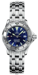 Omega Seamaster Diver 300M 28-2283.80.00 (Stainless Steel Bracelet, Wave-embossed Blue Index Dial, Rotating Stainless Steel Bezel) (Omega 2283.80.00)