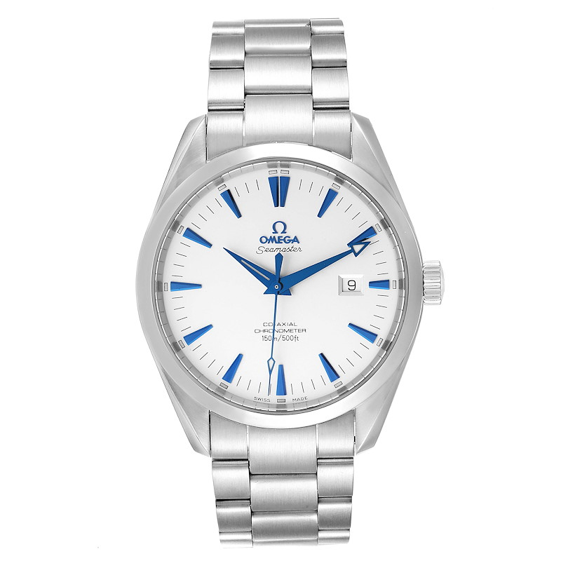 Omega Seamaster Aqua Terra 150M 42.2-2502.33.00 (Stainless Steel Bracelet, White Index Dial, Stainless Steel Bezel)