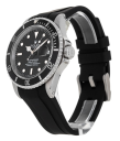 Rolex Submariner 40-16610 (Black Rubber Strap, Black Diver Dial, Black Aluminum Bezel)