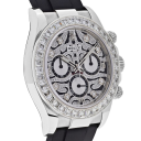 Rolex Daytona 116589TBR (Black Rubber Strap, Diamond Dial, White/Black Subdials)