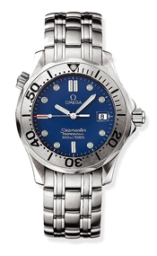 Omega Seamaster Diver 300M 36.25-2260.80.00 (Stainless Steel Bracelet, Blue Dot Index Dial, Rotating Stainless Steel Bezel) (Omega 2260.80.00)