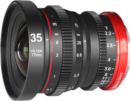 Meike Mini Prime 35mm T2.2 Cine Lens for Canon RF (MK-35T22-RF)