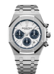 Audemars Piguet Royal Oak 38-26315ST.OO.1256ST.01 (Stainless Steel Bracelet, Grande Tapisserie Silver-toned Index Dial, Stainless Steel Smooth Bezel) (26315ST.OO.1256ST.01)