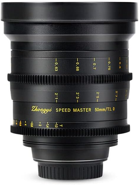 Mitakon Zhongyi Speedmaster 50mm T1.0 Cine Lens for Canon EF