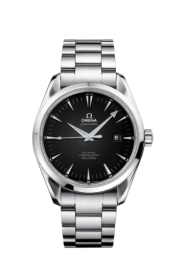 Omega Seamaster Aqua Terra 150M 42.2-2502.50.00 (Stainless Steel Bracelet, Black Index Dial, Stainless Steel Bezel) (Omega 2502.50.00)