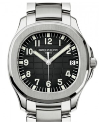 Patek Philippe Aquanaut 40.8-5167/1A-001 (Stainless Steel Bracelet, Black-embossed Arabic Dial, Stainless Steel Smooth Bezel) (5167/1A-001)