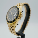 Rolex GMT-Master 40-16758 (Yellow Gold Jubilee Bracelet, Black Nipple Dial, Black Aluminum Bezel)