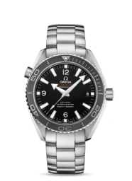 Omega Seamaster Planet Ocean 600M 42-232.30.42.21.01.006 (Stainless Steel Bracelet, Black Arabic/Index Dial, Rotating Grey Ceramic Bezel) (Omega 232.30.42.21.01.006)