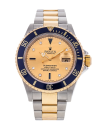 Rolex Submariner 40-11613 (Yellow Rolesor Oyster Bracelet, Champagne Serti Diver Dial, Black Aluminum Bezel)