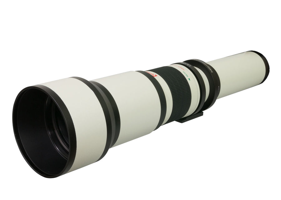 Opteka 650-1300mm High Definition Telephoto Zoom Lens for T Mount