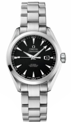 Omega Seamaster Aqua Terra 150M 34-231.10.34.20.01.001 (Stainless Steel Bracelet, Black Index Dial, Stainless Steel Bezel) (Omega 231.10.34.20.01.001)