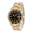 Rolex GMT-Master II 40-116713LN (Yellow Rolesor Oyster Bracelet, Black Nipple Dial, Black Cerachrom Bezel)
