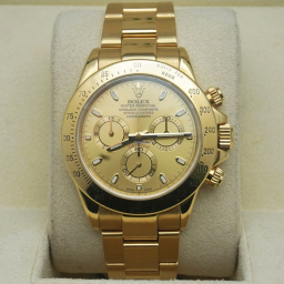Rolex Daytona 116528 (Gold Band, Gold Dial, Gold Subdials)