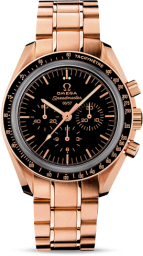 Omega Speedmaster Moonwatch 42-311.63.42.50.01.001 (Red Gold Bracelet, Black Index Dial, Black Tachymeter Bezel) (Omega 311.63.42.50.01.001)