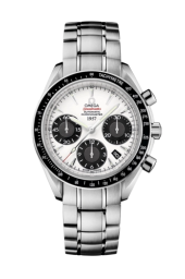 Omega Speedmaster Non-Moonwatch 40-323.30.40.40.02.001 (Stainless Steel Bracelet, Black & White Index Dial, Black Tachymeter Bezel) (Omega 323.30.40.40.02.001)