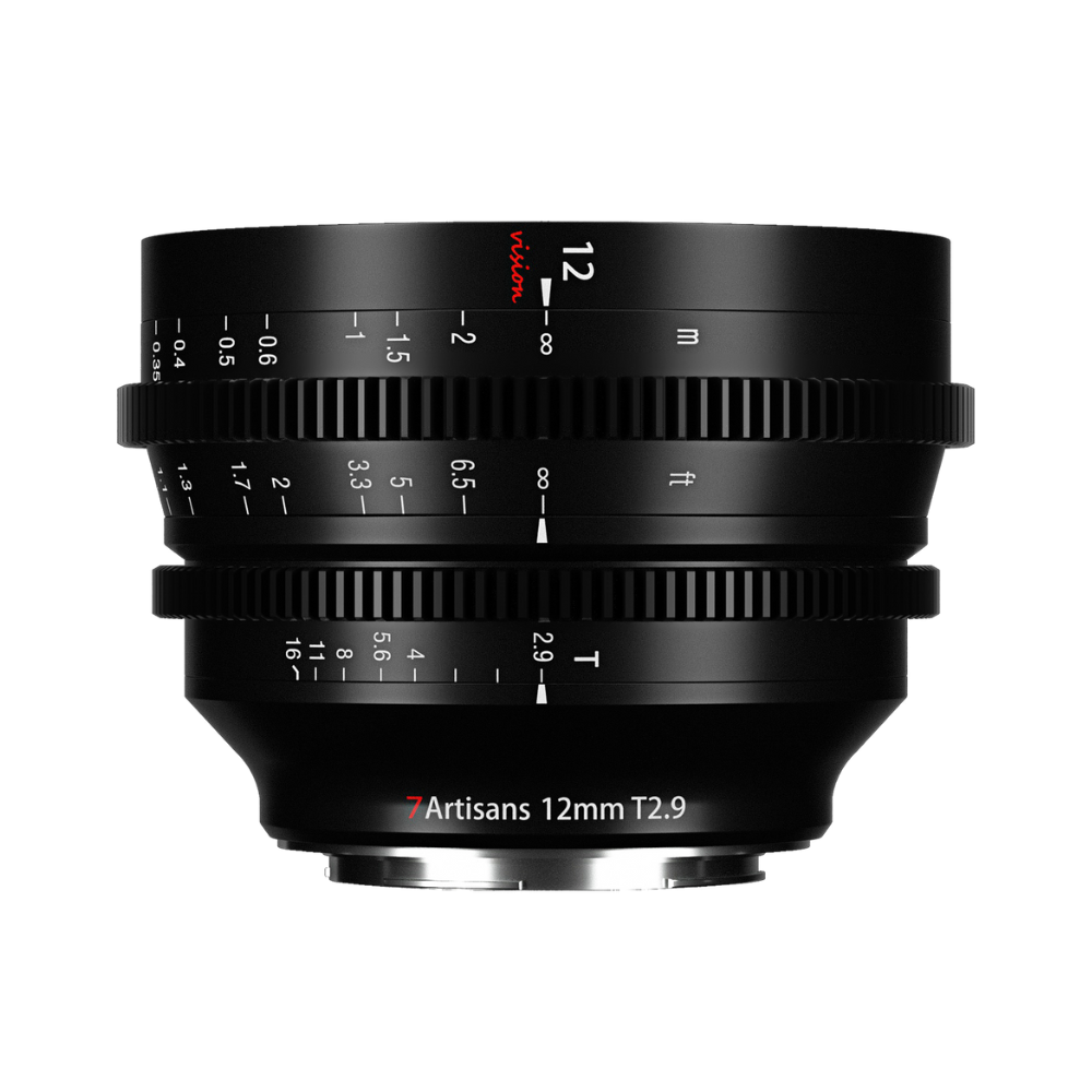7artisans 12mm T2.9 APS-C MF Cine Lens for Canon RF