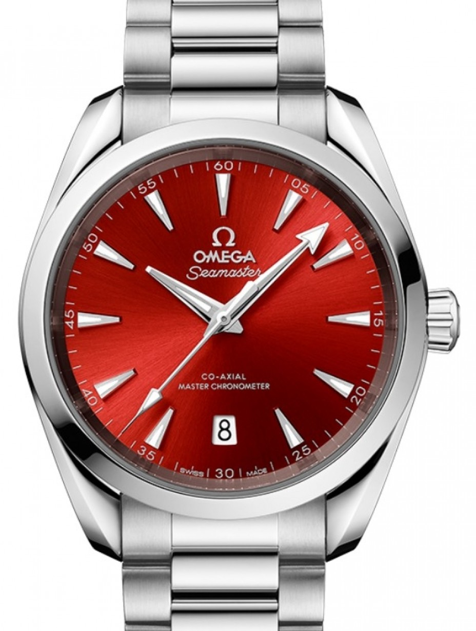 Omega Seamaster Aqua Terra 150M 38-220.10.38.20.13.003 (Stainless Steel Bracelet, Terracotta Sunburst Index Dial, Stainless Steel Bezel)