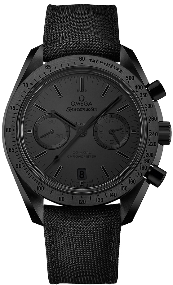 Omega Speedmaster Non-Moonwatch 44.25-311.92.44.51.01.005 (Black Nylon Strap, Matte-black Index Dial, Black Tachymeter Bezel)