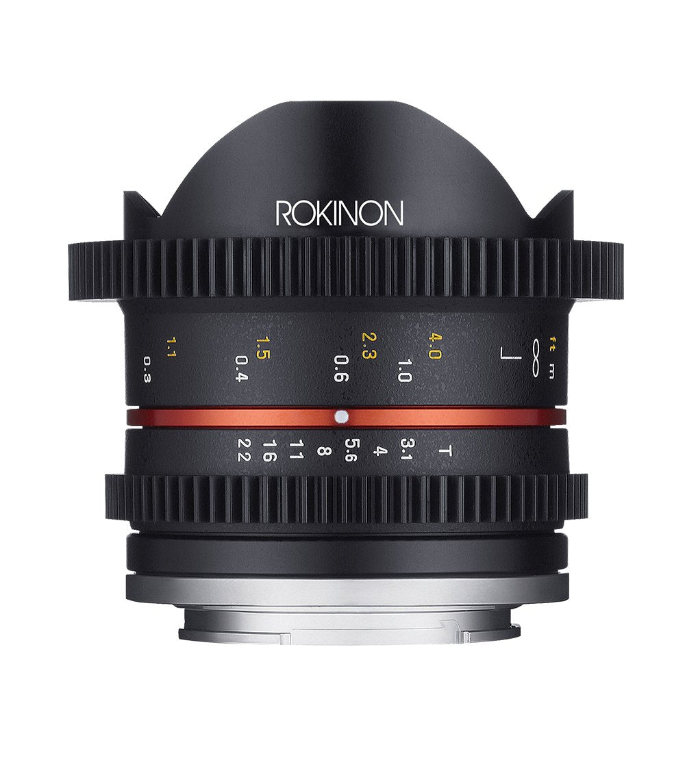 Rokinon 8mm T3.1 Compact High Speed Fisheye Cine Lens for Samsung NX