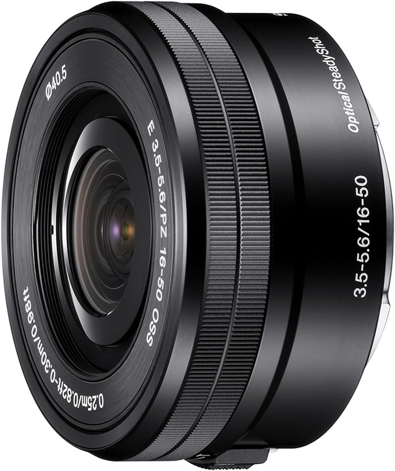 Sony E PZ 16–50 mm F3.5–5.6 OSS APS-C Wide-angle Power Zoom Lens with Optical SteadyShot
