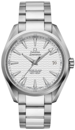 Omega Seamaster Aqua Terra 150M 41.5-231.10.42.21.02.006 (Stainless Steel Bracelet, Wave-patterned Silver-toned Index Dial, Stainless Steel Bezel) (Omega 231.10.42.21.02.006)