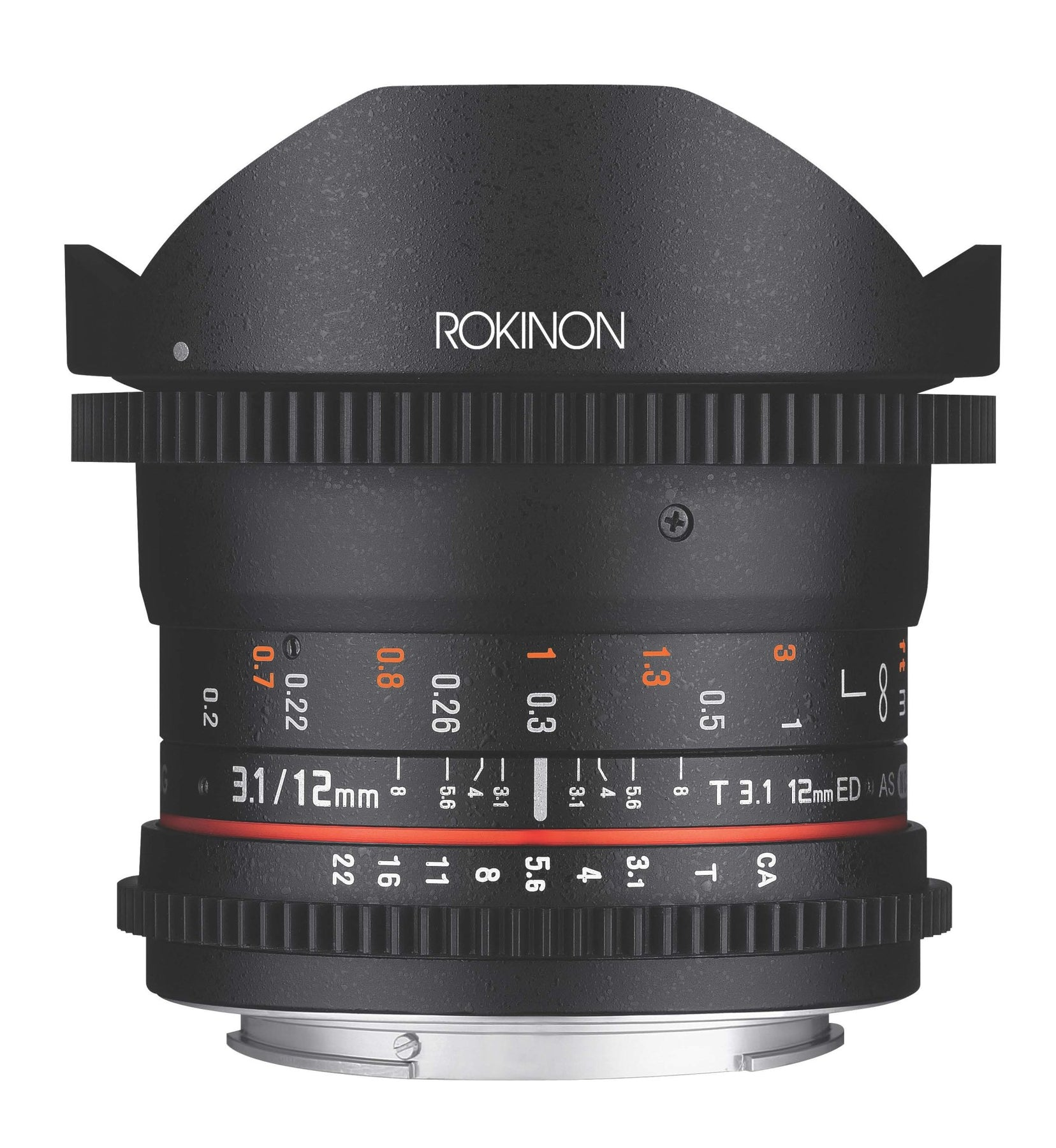 Rokinon 12mm T3.1 Full Frame Fisheye Cine DS Lens for Nikon F
