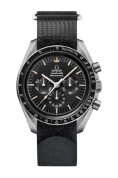 Omega Speedmaster Moonwatch 42-145.0022 Alaska III (Black Rubber Strap, Black Index Dial, Black Tachymeter Bezel) (Omega 145.0022)