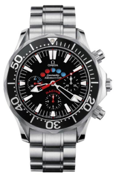 Omega Seamaster Diver 300M 44-2569.50.00 (Stainless Steel Bracelet, Black Index Dial, Rotating Black Ceramic Bezel) (Omega 2569.50.00)
