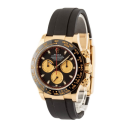 Rolex Daytona 116518 (Black Rubber Bracelet, Black Dial, Gold Subdials)
