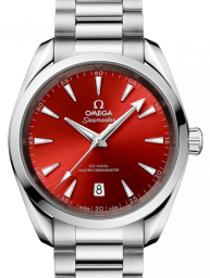 Omega Seamaster Aqua Terra 150M 38-220.10.38.20.13.003 (Stainless Steel Bracelet, Terracotta Sunburst Index Dial, Stainless Steel Bezel) (Omega 220.10.38.20.12.001)