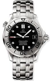 Omega Seamaster Diver 300M 41-2251.50.00 (Stainless Steel Bracelet, Wave-embossed Black Dot Index Dial, Rotating Stainless Steel Bezel)