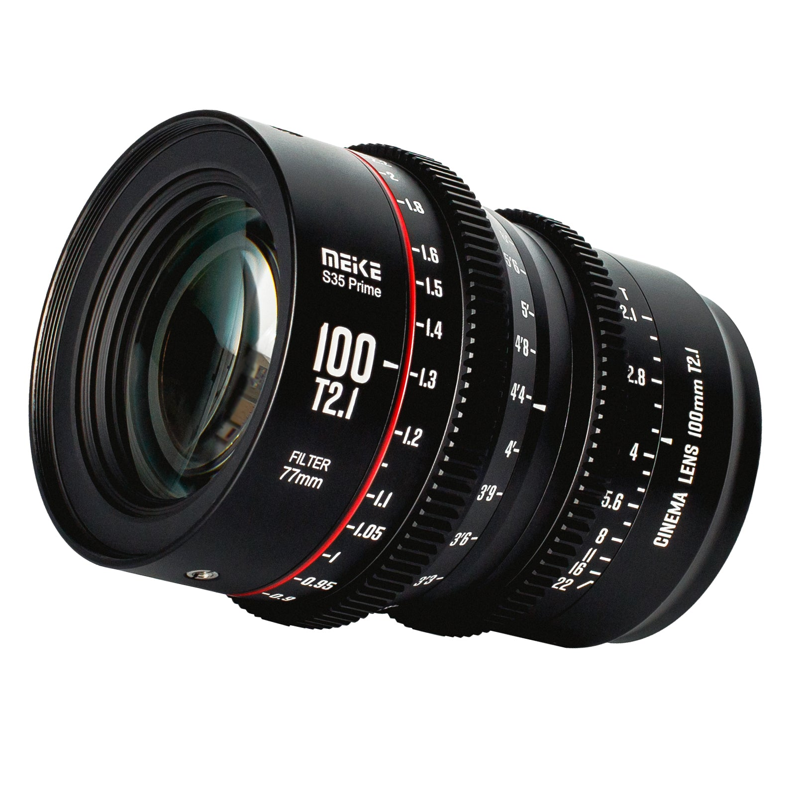Meike Prime 100mm T2.1 Super35 Cine Lens for PL Mount