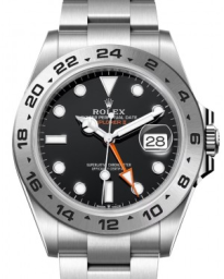 Rolex Explorer II 42-226570 (Oystersteel Oyster Bracelet, Black Diver Dial, 24-Hour Graduated Fixed Bezel) (m226570-0002)