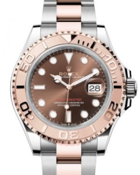 Rolex Yacht-Master 40-126621 (Everose Rolesor Oyster Bracelet, Chocolate Diver Dial, Everose Gold Graduated Bezel) (m126621-0001)