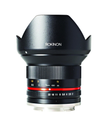 Rokinon 12mm F2.0 High Speed Wide Angle Lens for Fujifilm X (RK12M-FX)