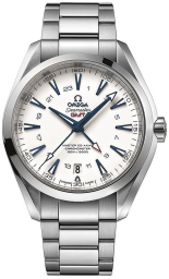 Omega Seamaster Aqua Terra 150M 38.5-231.90.43.22.04.001 (Titanium Bracelet, White Index Dial, Titanium Bezel) (Omega 231.90.43.22.04.001)