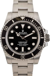 Rolex Submariner 40-114060 (Oystersteel Oyster Bracelet, Black Diver Dial, Black Cerachrom Bezel)