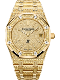 Audemars Piguet Royal Oak 39-16202BA.HH.1241BA.01 (Brilliant-cut Yellow Sapphire-set Yellow Gold Bracelet, Brilliant-cut Yellow Sapphire-set Yellow Gold Index Dial, Brilliant-cut Yellow Sapphire-set Bezel) (16202BA.HH.1241BA.01)