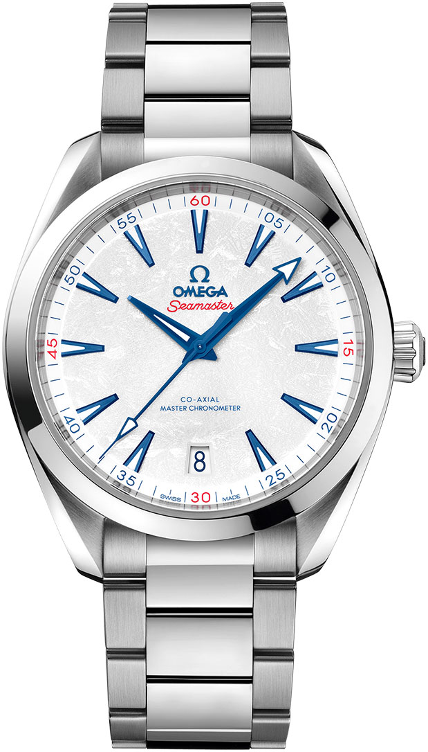 Omega Seamaster Aqua Terra 150M 41-522.10.41.21.04.001 (Stainless Steel Bracelet, Silver-toned Index Dial, Stainless Steel Bezel)