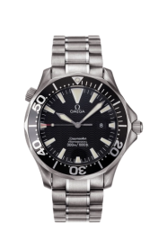 Omega Seamaster Diver 300M 41-2264.50.00 (Stainless Steel Bracelet, Wave-embossed Black Index Dial, Rotating Black Ceramic Bezel) (Omega 2264.50.00)