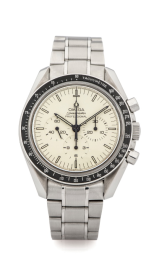 Omega Speedmaster Moonwatch 42-3593.20.00 (Stainless Steel Bracelet, White Index Dial, Black Tachymeter Bezel) (Omega 3593.20.00)