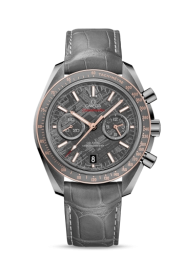 Omega Speedmaster Non-Moonwatch 44.25-311.63.44.51.99.001 (Grey Alligator Leather Strap, Grey Meteorite Index Dial, Grey Tachymeter Bezel) (Omega 311.63.44.51.99.001)