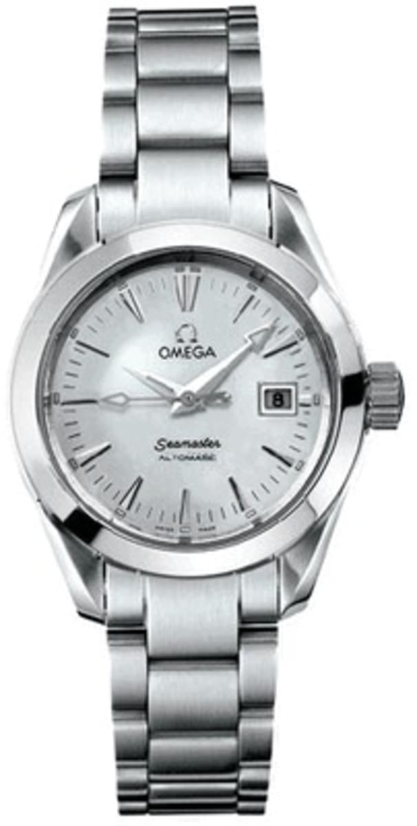 Omega Seamaster Aqua Terra 150M 29.2-2573.70.00 (Stainless Steel Bracelet, White MOP Index Dial, Stainless Steel Bezel)