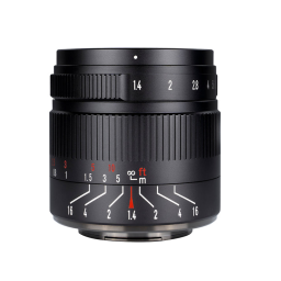 7artisans 55mm f/1.4 Mark II APS-C Lens for Fujifilm X (A503B-II)