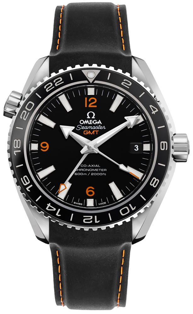 Omega Seamaster Planet Ocean 600M 43.5-232.32.44.22.01.002 (Black Rubber Strap, Black Arabic/Index Dial, Rotating Black Ceramic Bezel)