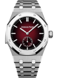 Audemars Piguet Royal Oak 42-26591IP.OO.1252IP.01 (Titanium Bracelet, Special Smoked-burgundy Index Dial, Titanium Smooth Bezel) (26591IP.OO.1252IP.01)