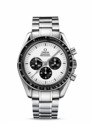 Omega Speedmaster Moonwatch 42-3570.31.00 (Stainless Steel Bracelet, Silver-toned Index Dial, Black Tachymeter Bezel) (Omega 3570.31.00)