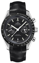 Omega Speedmaster Non-Moonwatch 44.25-311.33.44.51.01.001 (Black Alligator Leather Strap, Black Index Dial, Black Tachymeter Bezel) (Omega 311.33.44.51.01.001)